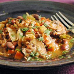 Wheat Berry, Black Bean, and Vegetable Stew