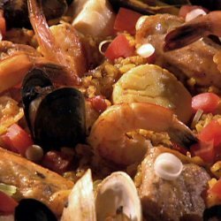 Chicken-and-Shellfish Paella