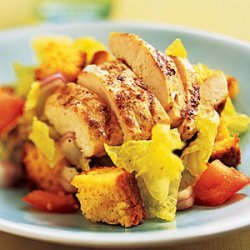 Chicken-and-Cornbread Salad with Lime