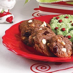 White Chocolate Cherry Cookies