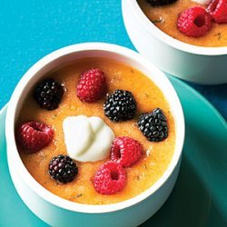 Cantaloupe Berry Soup