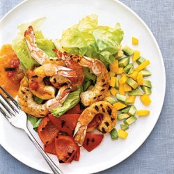 Spicy Shrimp-and-Mango Salad
