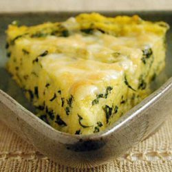 Polenta with Fontina and Spinach