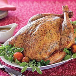 Herb-Roasted Turkey with Gravy