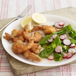 Snow Pea and Radish Salad With Ginger-Lime Vinaigrette