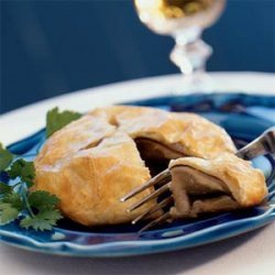 Chili-painted Portabellas in Puff Pastry