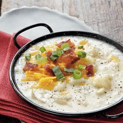 Baked Potato and Bacon Soup