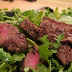 Rib Eye and Arugula Salad