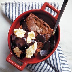 Chocolate Turtle Brownie Sundaes