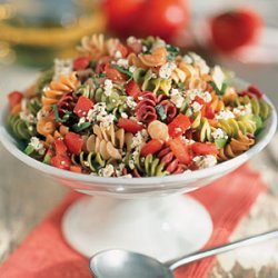 Greek Vegetable Rotini Salad