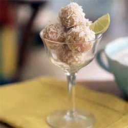 Key Lime Coconut Snowballs