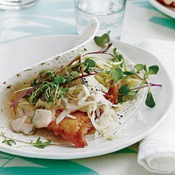 Fried-Fish Reuben Tacos