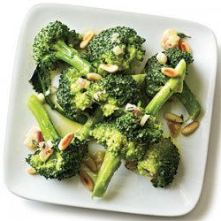 Dijon, Thyme, and Pine Nut Broccoli