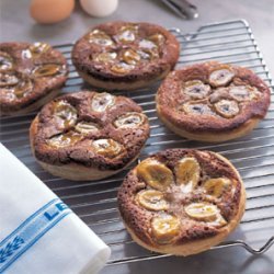 Walnut Frangipane and Banana Tartlets