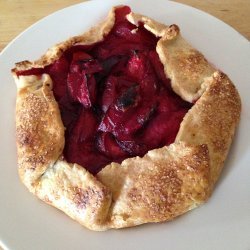 Rustic Plum Tart