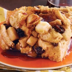 Apple-Raisin Bread Pudding