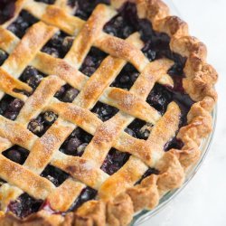 Blueberry Pie with Lattice Crust