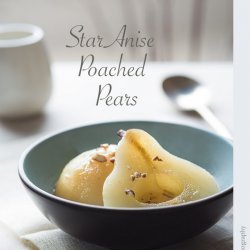Poached Pears with Star Anise