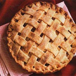 Old-Fashioned Lattice-Top Apple Pie