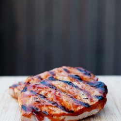 Brined Pork Chops with Apples