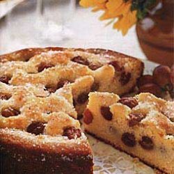 Beaumes-de-Venise Cake with Grapes