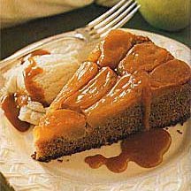 Winter Spice Cake with Caramelized Apple Topping