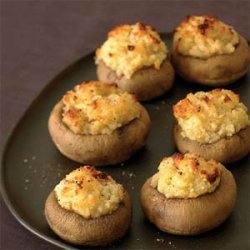 Garlic-Stuffed Mushrooms