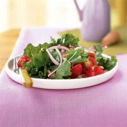 Simple Green Salad with Vinaigrette