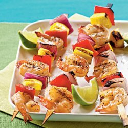 Mango Shrimp Kebabs