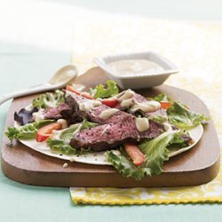 Black Pepper Sirloin Wrap with Kickin' Chipotle Spread