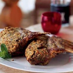 Pistachio-Encrusted Rack of Lamb