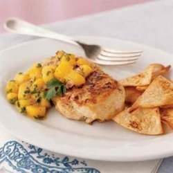 Jamaican Chicken with Mango Salsa