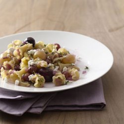 Campanelle With Roasted Grapes and Feta