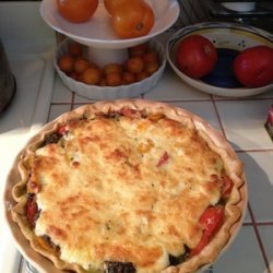 Tomato Basil Pie