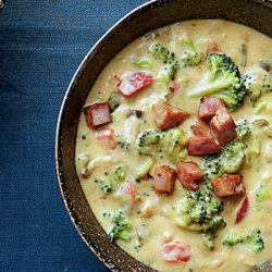 Queso-Broccoli Potato Chowder