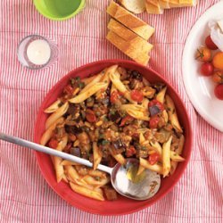 Eggplant Pasta Salad