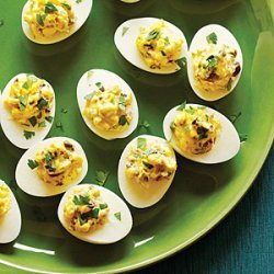 Mediterranean Deviled Eggs