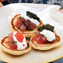 Tuna Tartare Blini