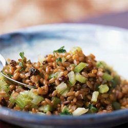 Rye Berry Salad with Orange Vinaigrette