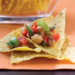 Red Pepper-Black-eyed Pea Salsa