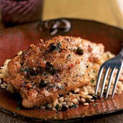 Mahimahi with Balsamic-Wine Sauce