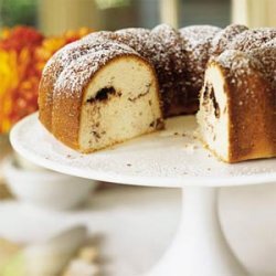 Sour Cream-Hazelnut Bundt Cake