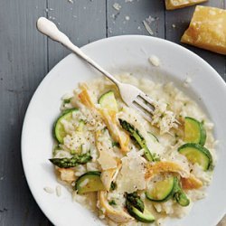 Chicken Risotto with Spring Vegetables