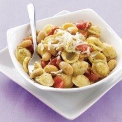 Orecchiette with White Beans & Pesto