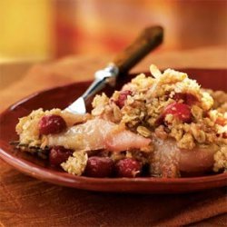 Pear-Cranberry Crisp