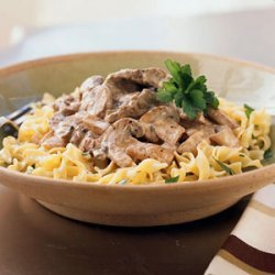 Beef Stroganoff