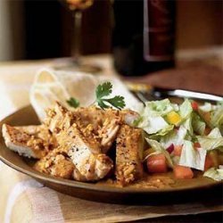 Mexican Chicken with Almond-Chile Cream