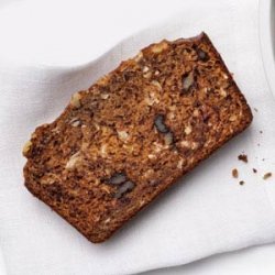 Banana Bread with Coconut and Walnuts