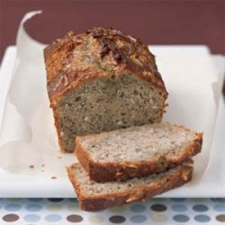 Coconut Banana Bread with Lime Glaze