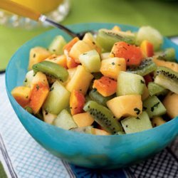 Fruit Salad with Citrus-Mint Dressing